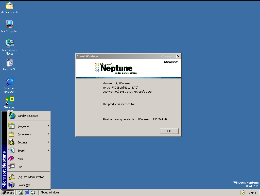 День Нептуна. Вспоминаем загадочную Windows Neptune - 4