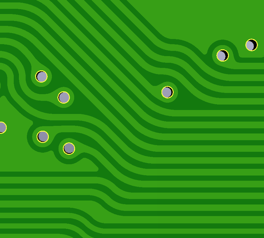 KiCad: скругление дорожек и создание каплевидных падов - 29