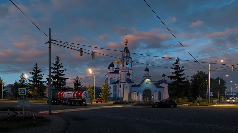 Разработчики отменили выход дополнения Heart of Russia для Euro Truck Simulator 2