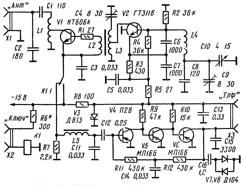 Электроника контур 80 схема