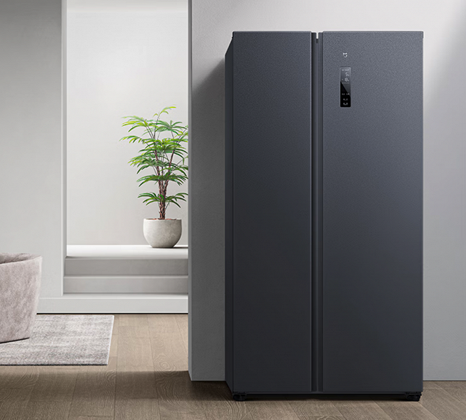 Xiaomi представила большой холодильник Mijia Refrigerator 536L категории Side-by-Side за 330 долларов. Он вмещает 487 яблок