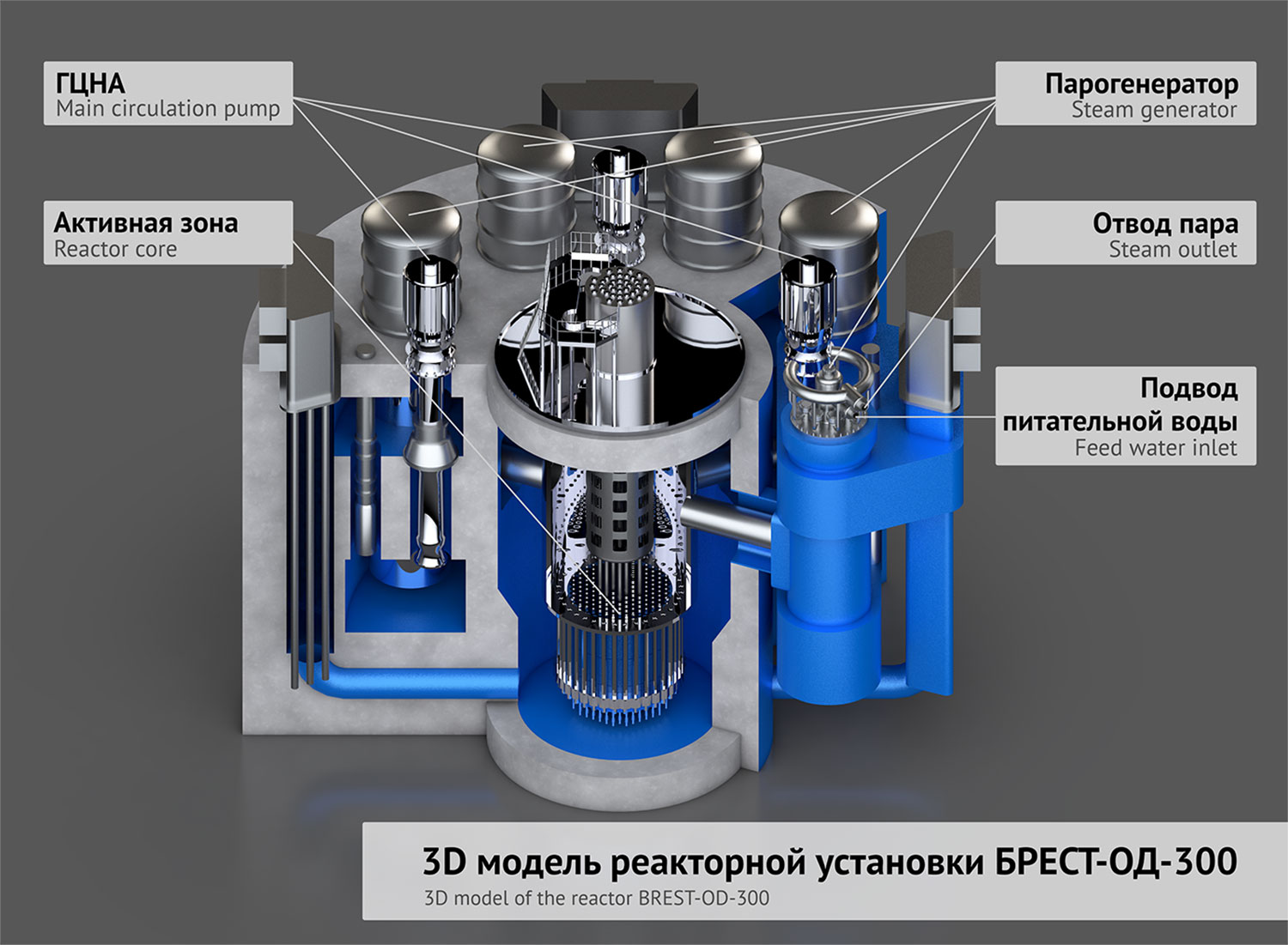 Ядерный реактор Брест-од-300