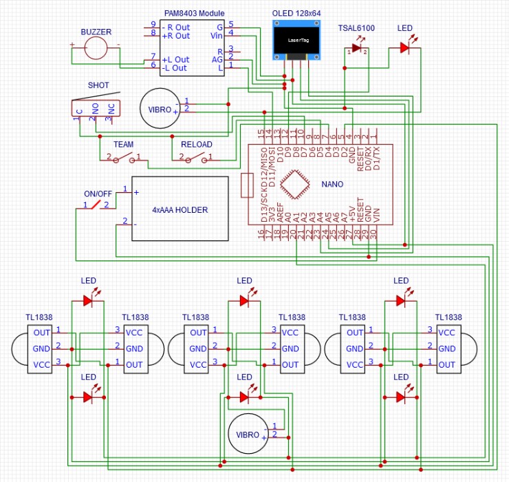 Лазертаг на Arduino - 3