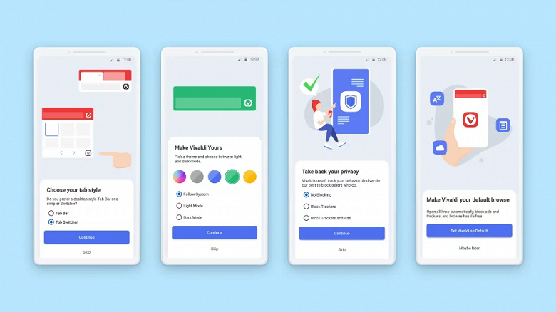 Альтернативный браузер Vivaldi для Android получил «быстрое и красивое» обновление