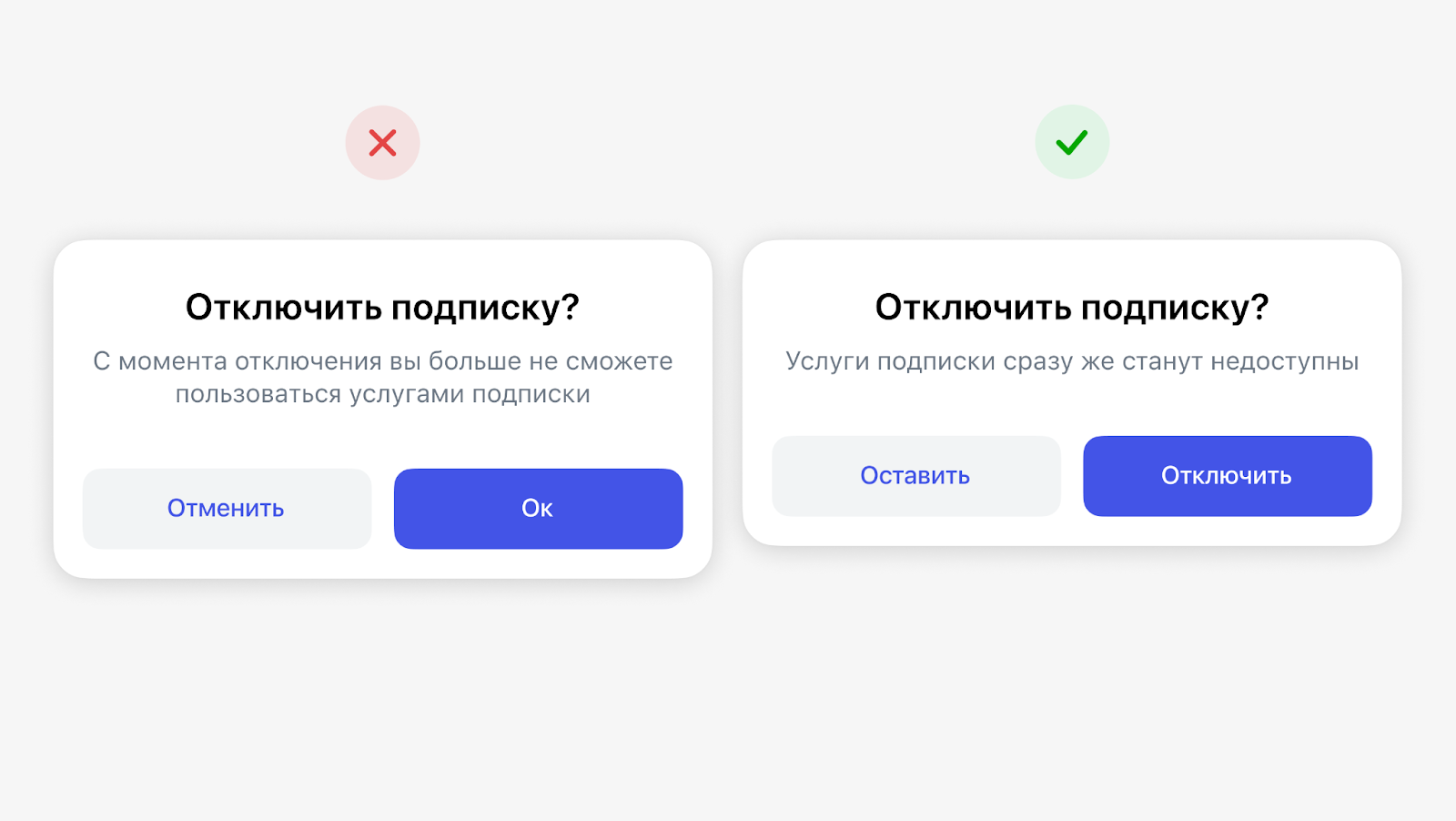 Вы уверены? Как писать тексты для экранов подтверждения - 9