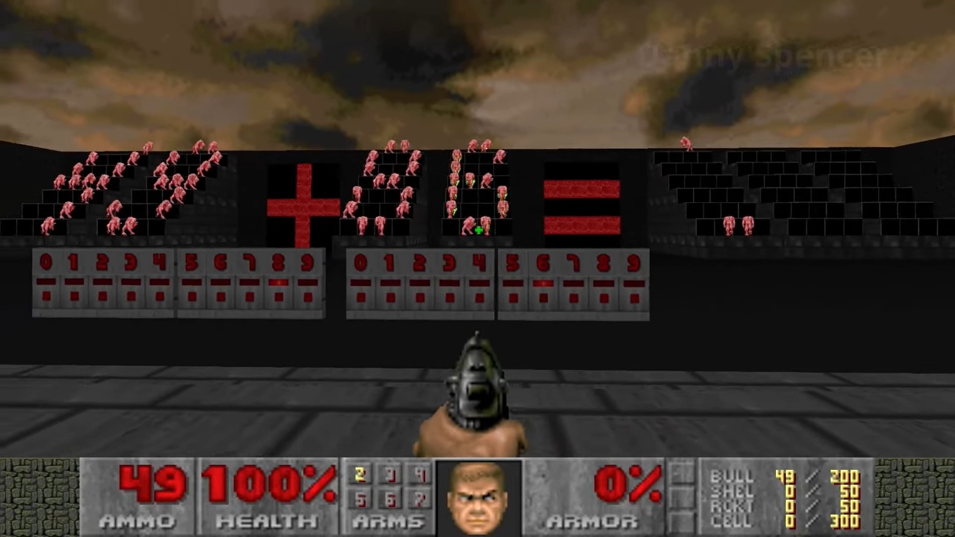 Запустится ли это в Doom? Калькулятор, работающий на демонах - 1