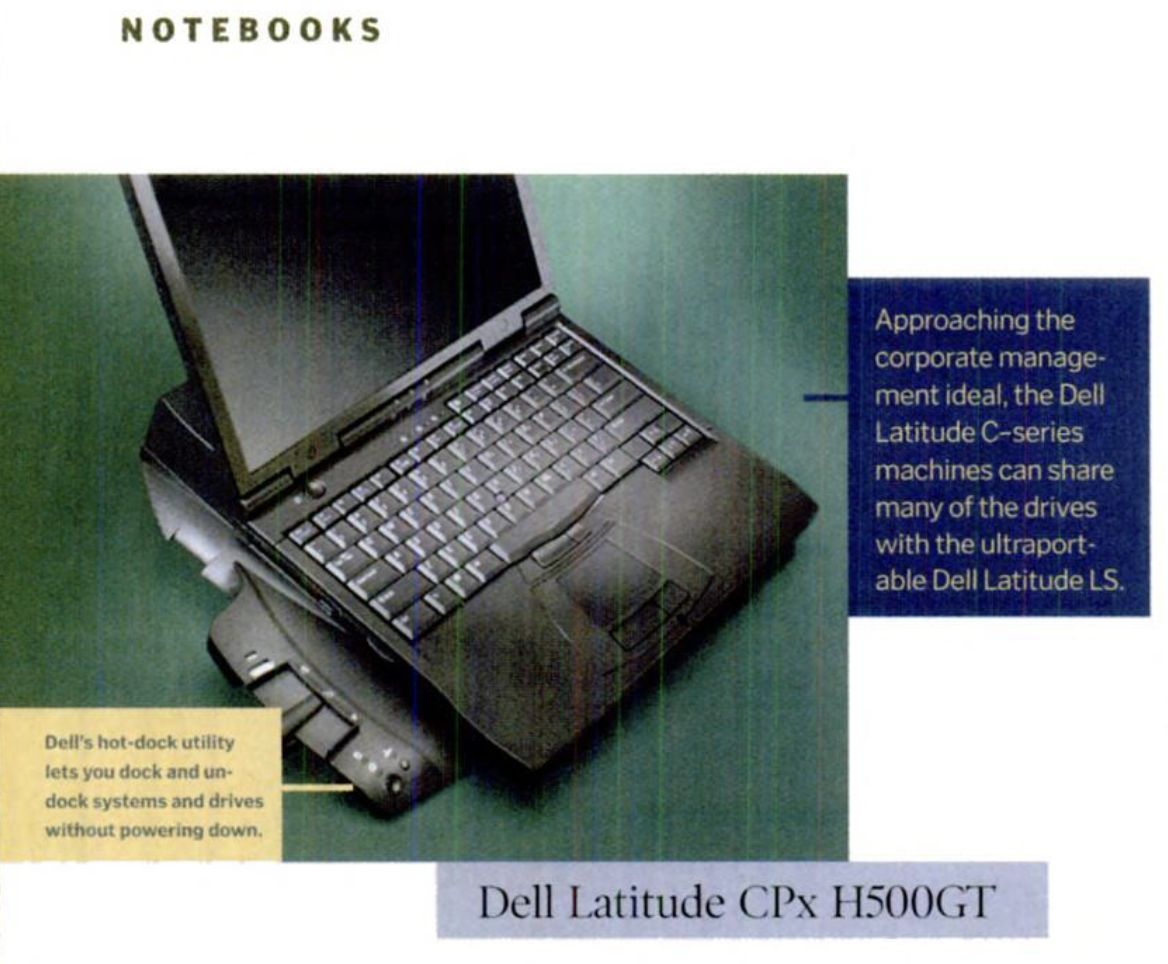 Dell Latitude CPx, ноутбук не из «Матрицы»