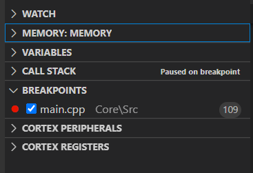 Отладочный GUI в VS Code 