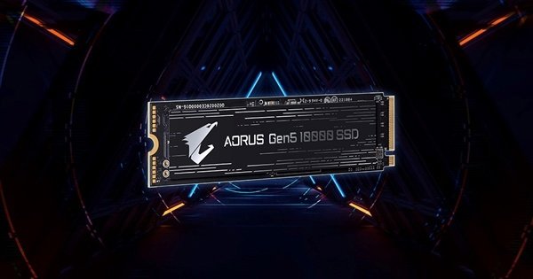 Первый скоростной SSD с PCIe 5.0, который не будет шуметь и перегреваться? Представлен Aorus Gen5 10000