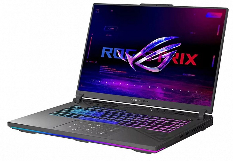 Игровой ноутбук с ROG Strix G16 со 165-герцевым экраном, Core i7-13650HX и GeForce RTX 4060 Laptop оказался дешевле моделей с GeForce RTX 3070 Laptop