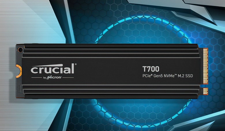 Micron называет Crucial T700 самым быстрым SSD в мире