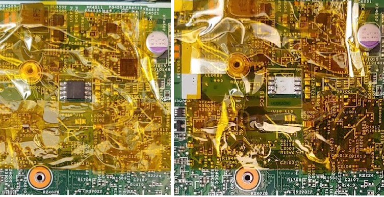 Чип SPI Flash на материнской плате