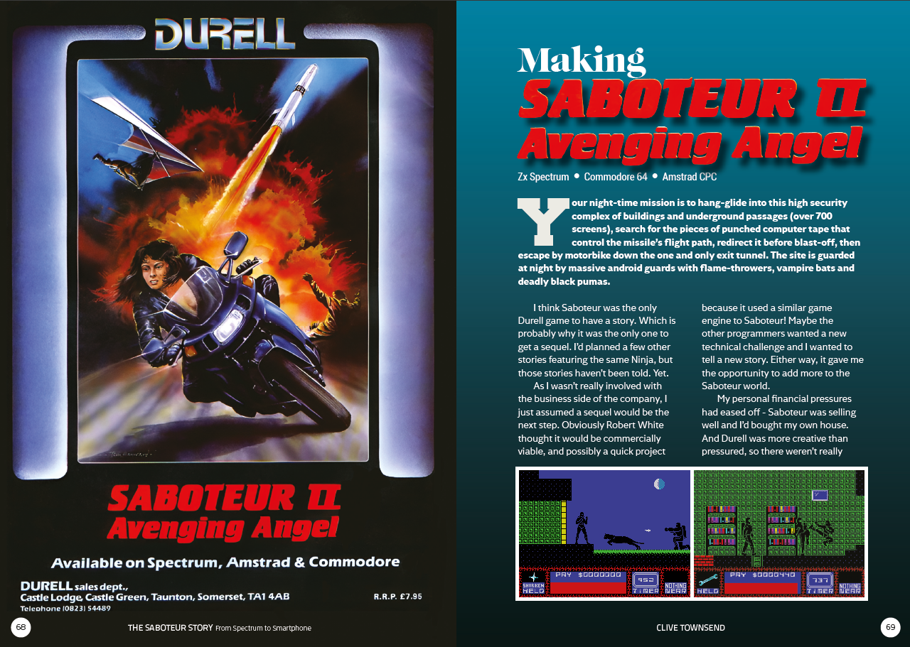 The Saboteur! (ZX Spectrum, 1985). История создания