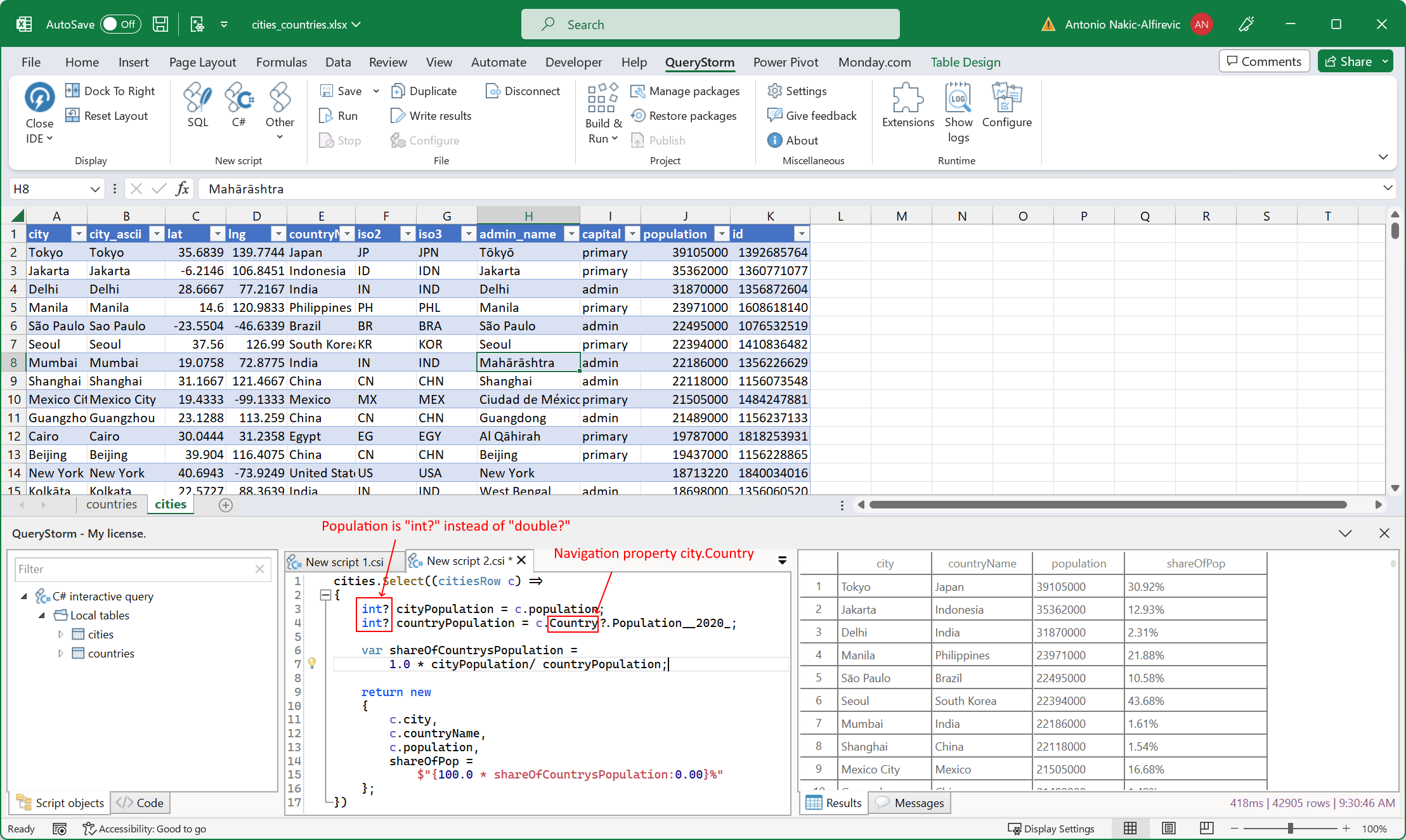 C# как замена VBA в Excel - 9