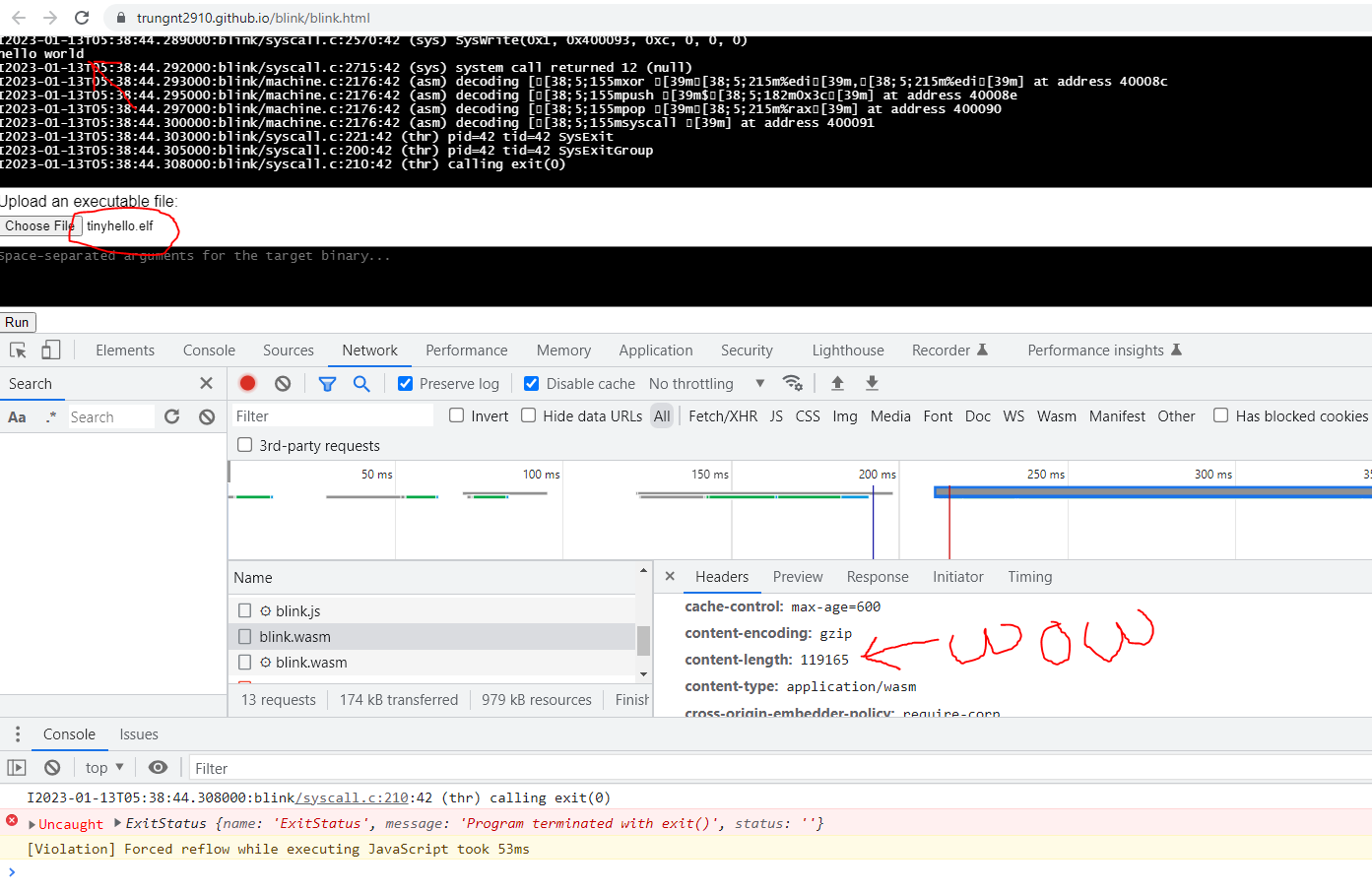 Blink: супербыстрый эмулятор x86_64 размером 119 КБ