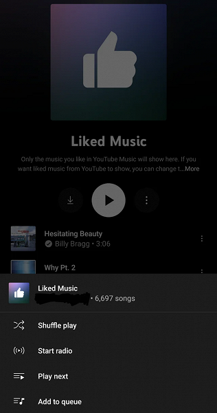 Понравившееся песни не пропадут: в «любимый» плейлист YouTube Music теперь можно добавить намного больше