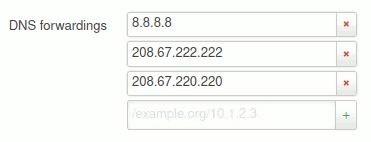 Настройка DNS в OpenWRT.