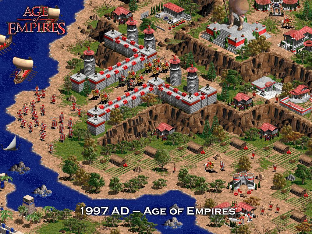 История компьютерных стратегий. Часть 8. «Age of Empires»: шедевр геймдева,  от которого бомбит у любителей истории