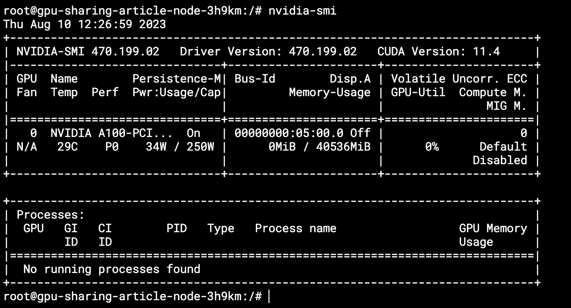 Делим неделимое в Kubernetes: шеринг GPU с помощью MIG и TimeSlicing - 8