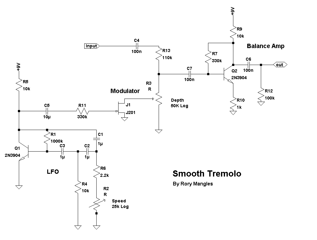 Классическое гитарное тремоло на транзисторах - 21