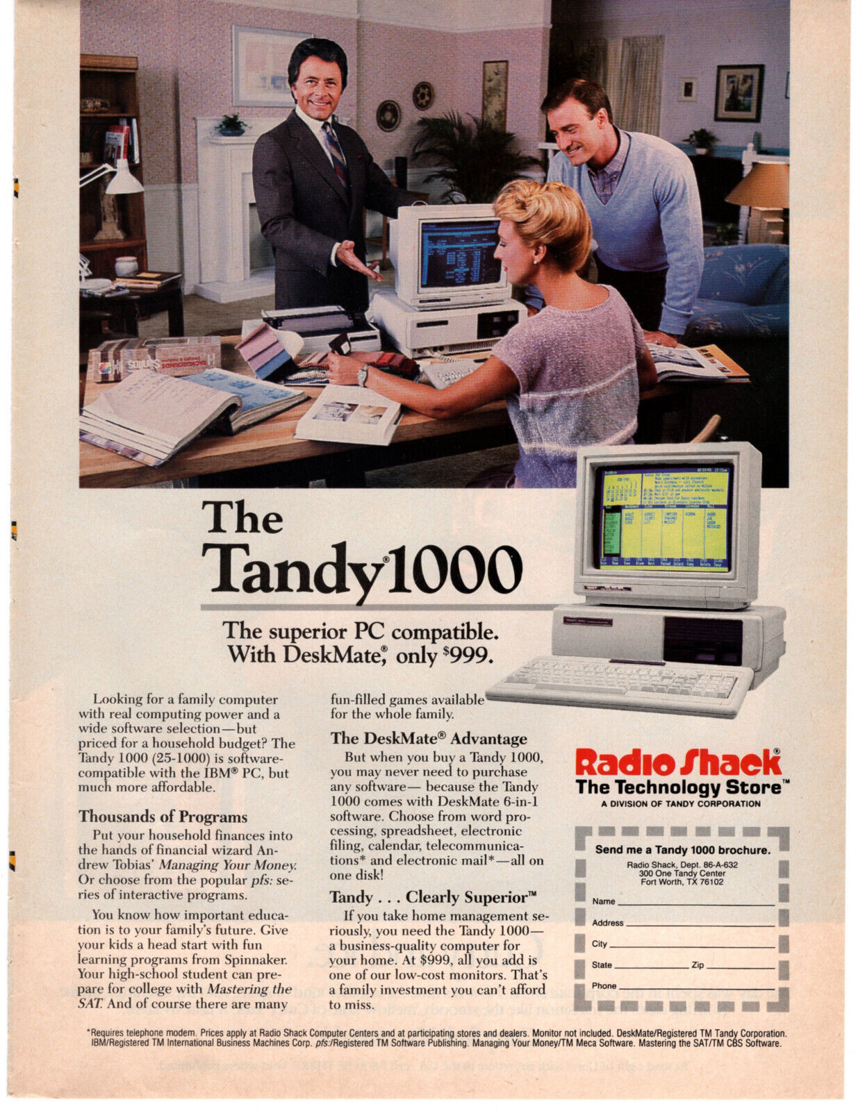 Лучше IBM PC, дешевле Apple. История компьютера Tandy 1000 - 3