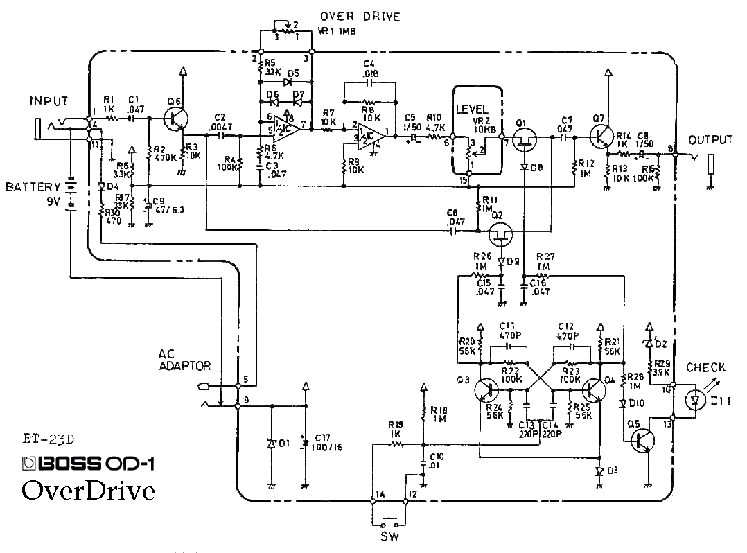 Почти классический овердрайв Tube Screamer - 16