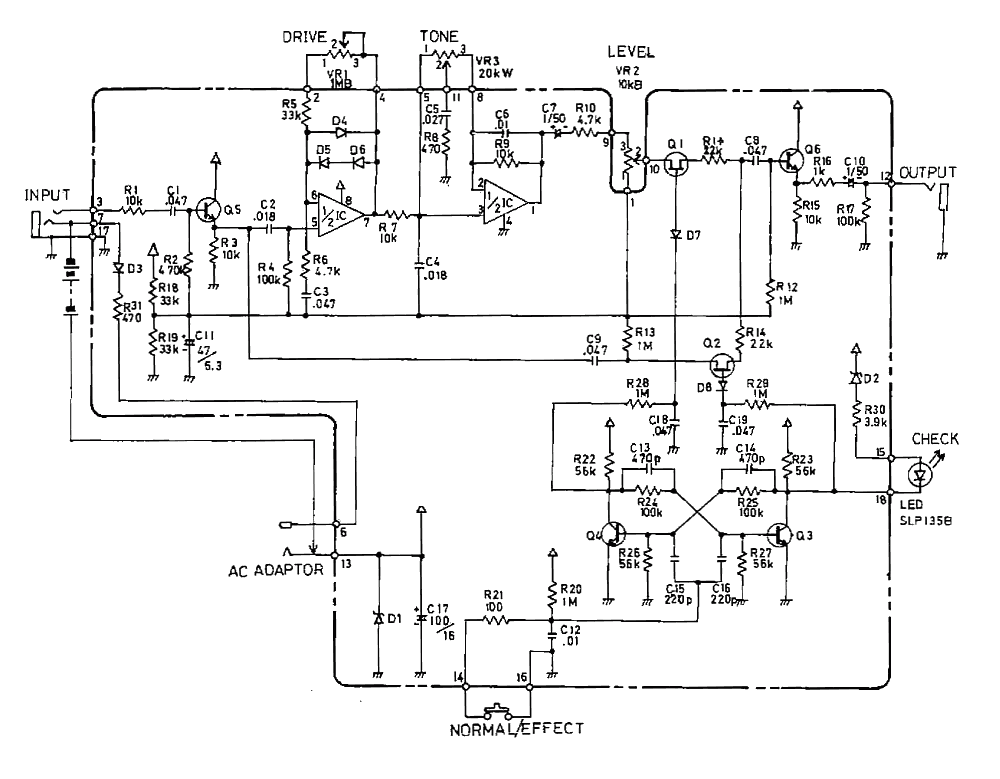 Почти классический овердрайв Tube Screamer - 18