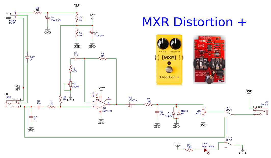 Почти классический овердрайв Tube Screamer - 3