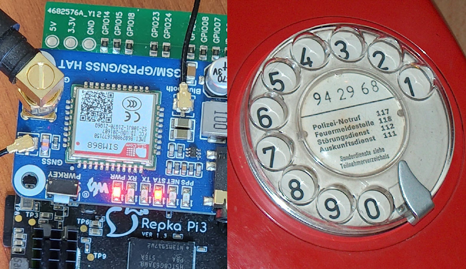 У меня зазвонил Репка-фон. Делаем телефон на базе Repka Pi 3 с применением модуля SIM868 - 1