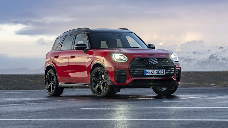 Представлен мощный полноприводный MINI Countryman S ALL4 2024 с расходом 7 л на 100 км