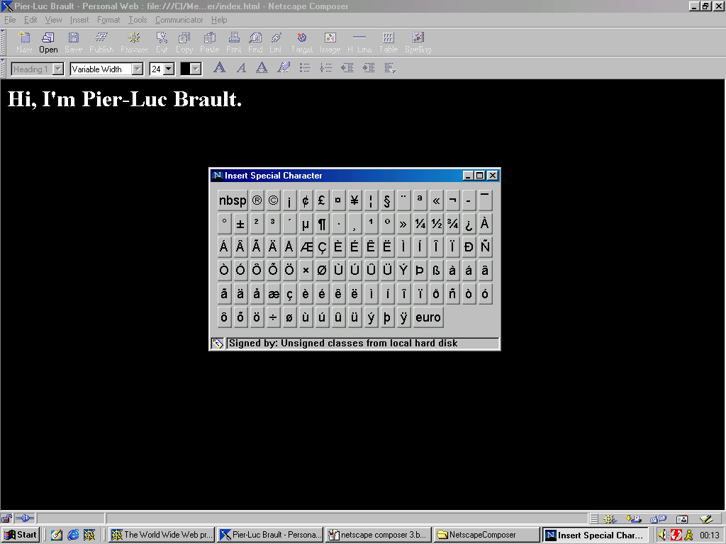 Каково это — работать с Netscape Composer в 2024 году - 10