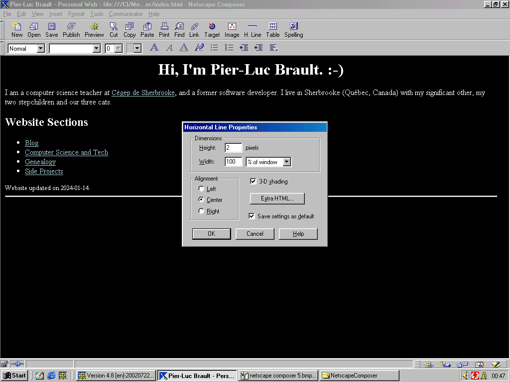 Каково это — работать с Netscape Composer в 2024 году - 11