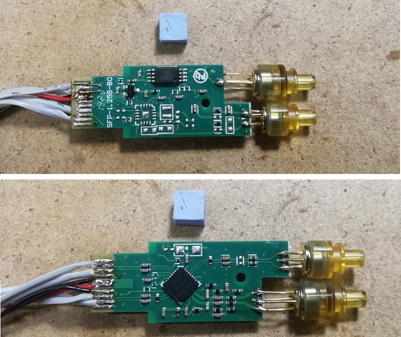 Печатная плата SFP модуля   