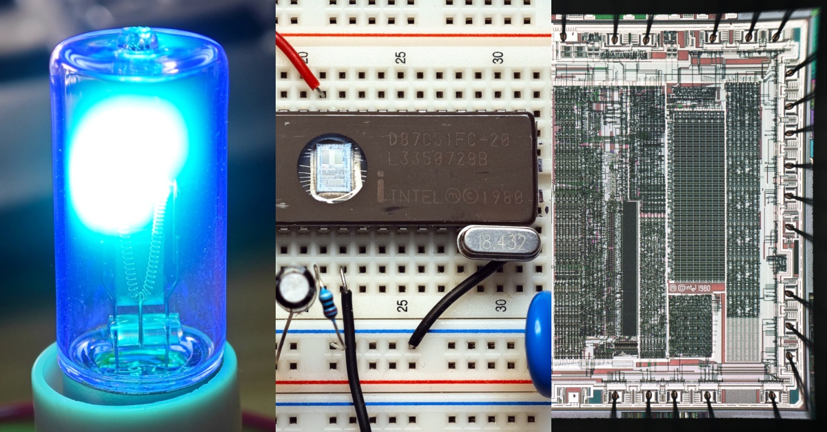 Запускаем Intel 87C51 — первый крупносерийный микроконтроллер (1980) - 1