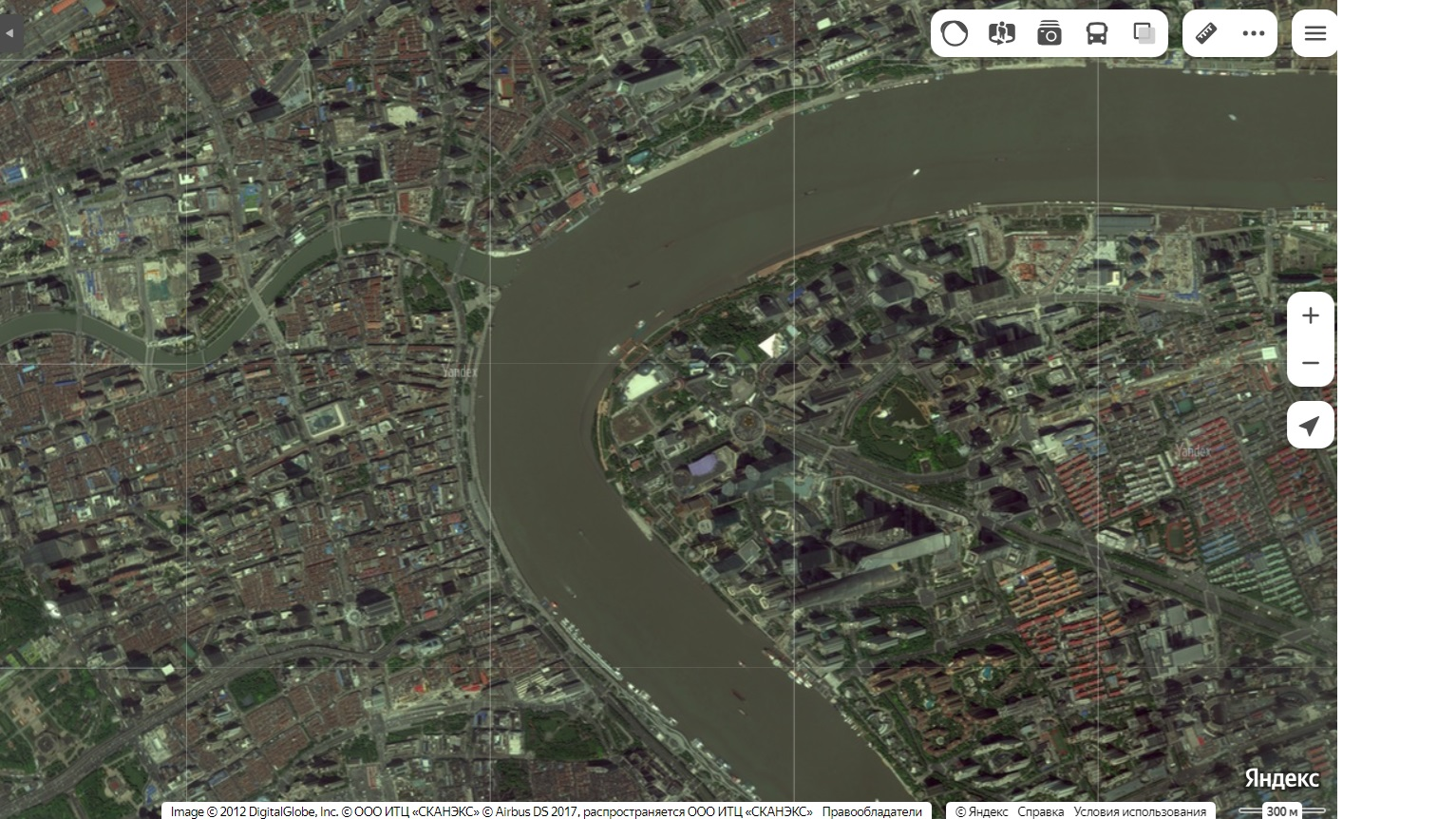 地形图非线性保密处理算法, или что не так с картами Китая на спутниковых снимках - 4