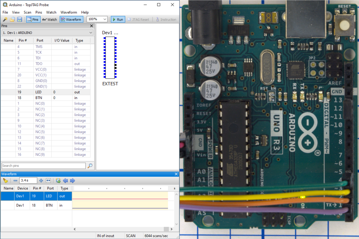 Разглядывая JTAG: самый быстрый программный JTAG на Arduino - 24