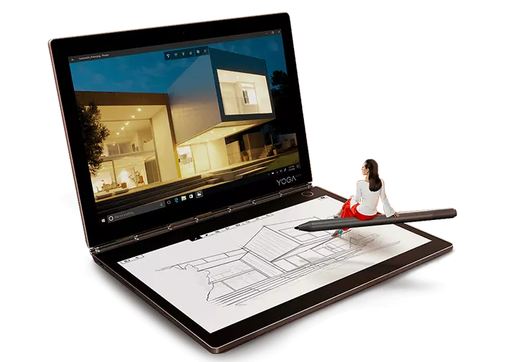 Обзор ноутбуков с двумя дисплеями. Новая модель SZBOX DS16 с процессором от Intel, YogaBook C930 и другие - 4