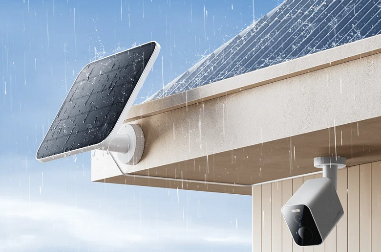 Представлены солнечная панель и камеры наблюдения Xiaomi для глобального рынка
