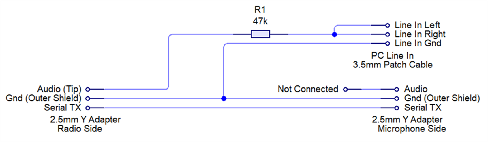 Принципиальная схема самодельного кабеля (источник изображения)