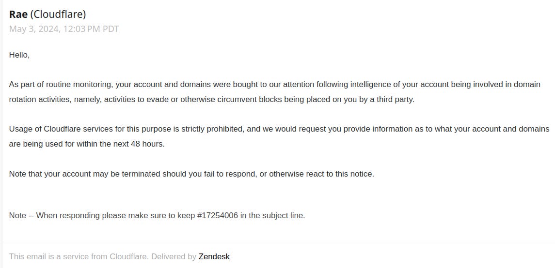 Cloudflare положил наш сайт после того, как мы отказались выплатить 120 000 $ в течение 24 часов - 2