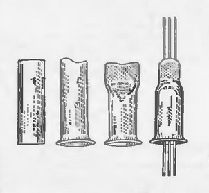 На пути к самодельным радиолампам. Дьюаровский спай, гребешковая ножка - 9