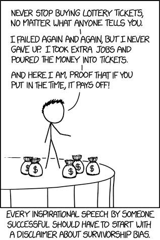 xkcd "Survivorship bias"