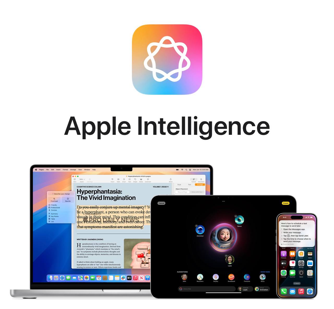 Есть ещё важный нюанс: Apple Intelligence работает только в США и только на английском языке