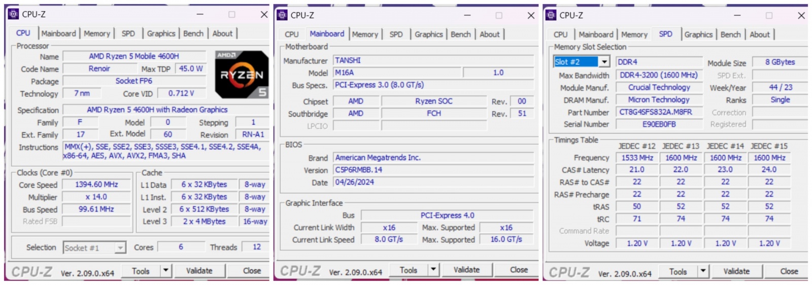 Что внутри ноутбука Tanshi M16A? Разборка модели на базе AMD Ryzen 5 4600H и с широкоформатным экраном 16 дюймов - 11