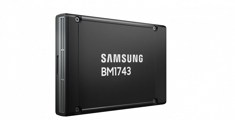 Samsung представила SSD объёмом почти 123 ТБ. Анонсирован BM1743 Enterprise QLC 