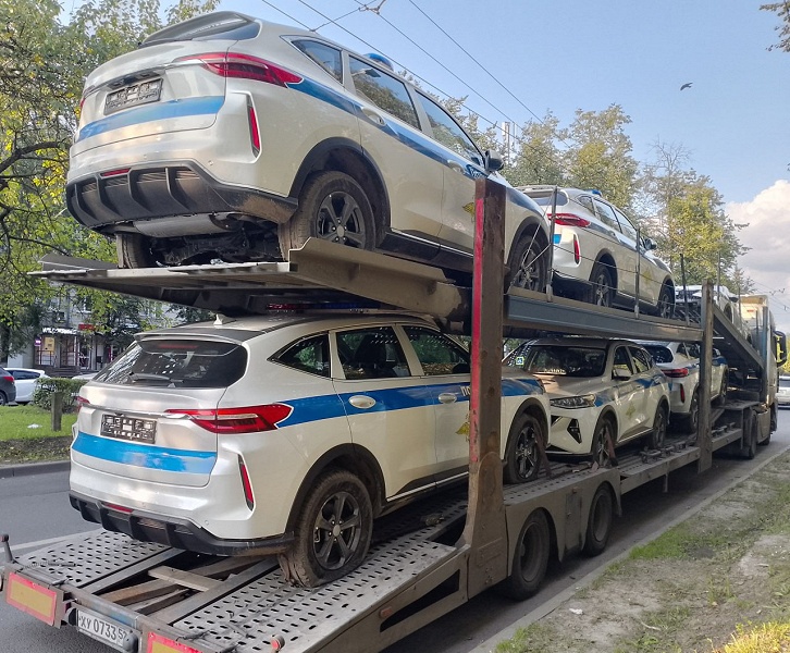 Полиция РФ пересаживается на Haval F7 тульского производства