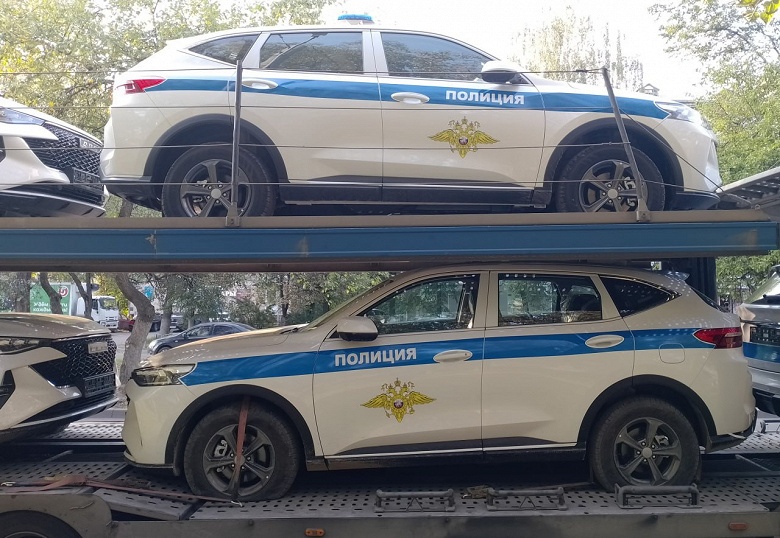 Полиция РФ пересаживается на Haval F7 тульского производства