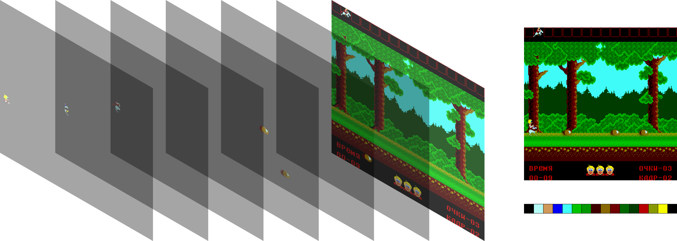 Простой советский геймдев: многокадровый, цветной - 31