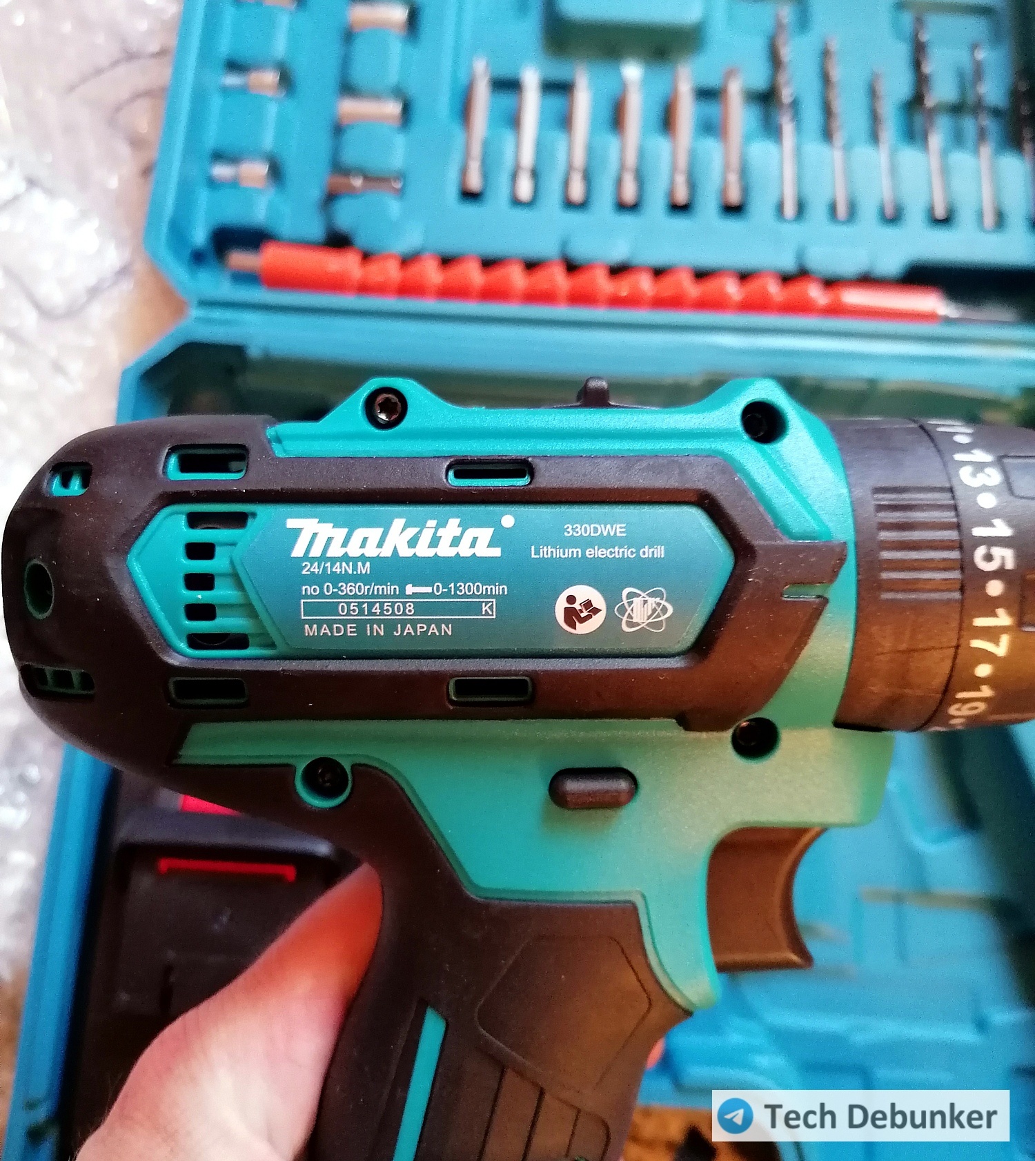 Тест поддельного шуруповерта Makita - 4