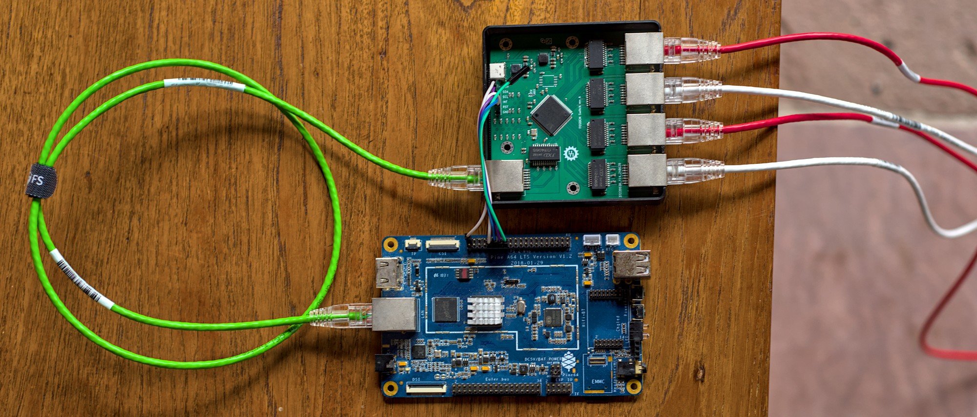 Making a Linux-managed network switch